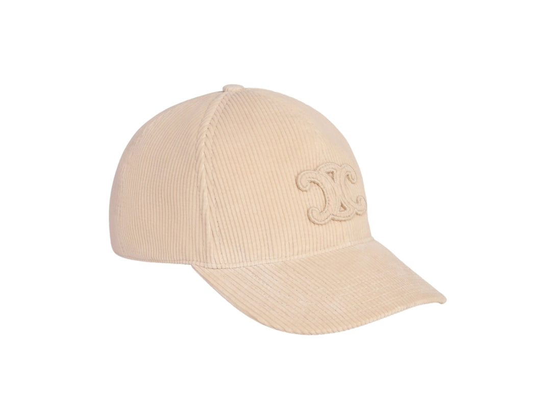 CELINE BEIGE BASEBALL CAP