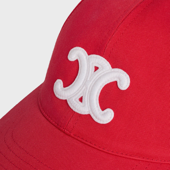 CELINE RED CAP PATCHED