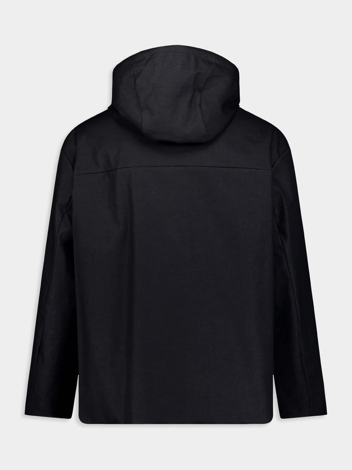 FENDI REVERSIBLE BLACK DOWN JACKET