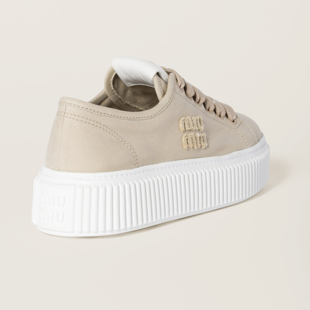 MIU MIU BEIGE WOMEN SNEAKERS