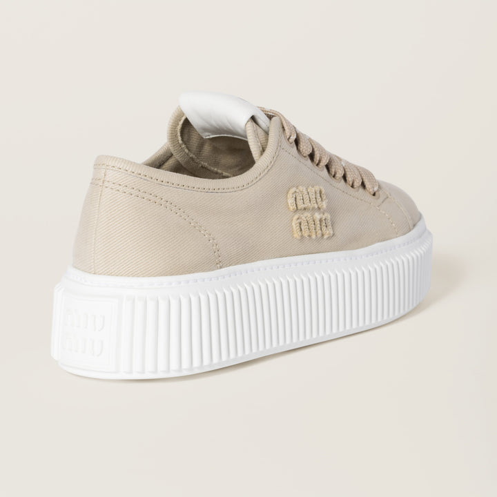 MIU MIU BEIGE WOMEN SNEAKERS