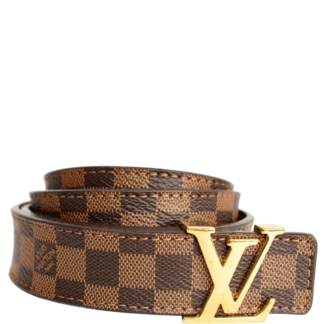 LOUIS VUITTON GOLD BELT