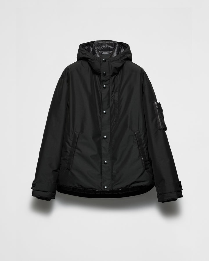 PRADA TECHNICAL WINTER JACKET BLACK