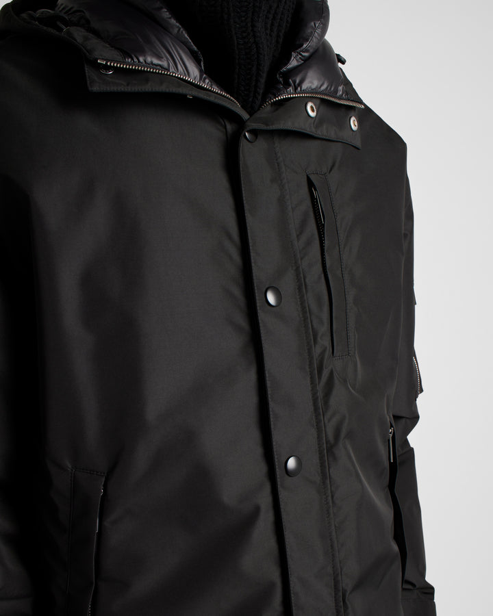 PRADA TECHNICAL WINTER JACKET BLACK