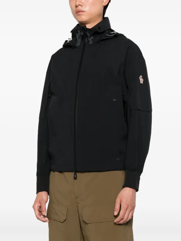 MONCLER GRENOBLE BLACK DOWN JACKET