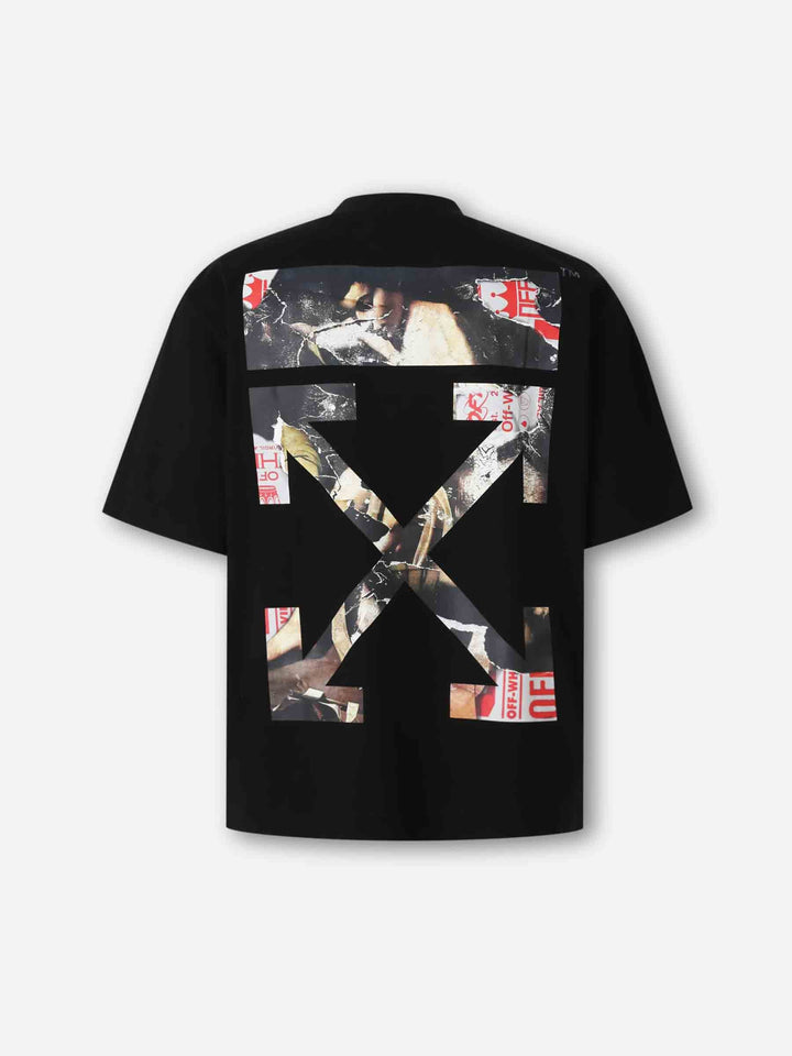 OFF-WHITE ARROW BLACK T-SHIRT