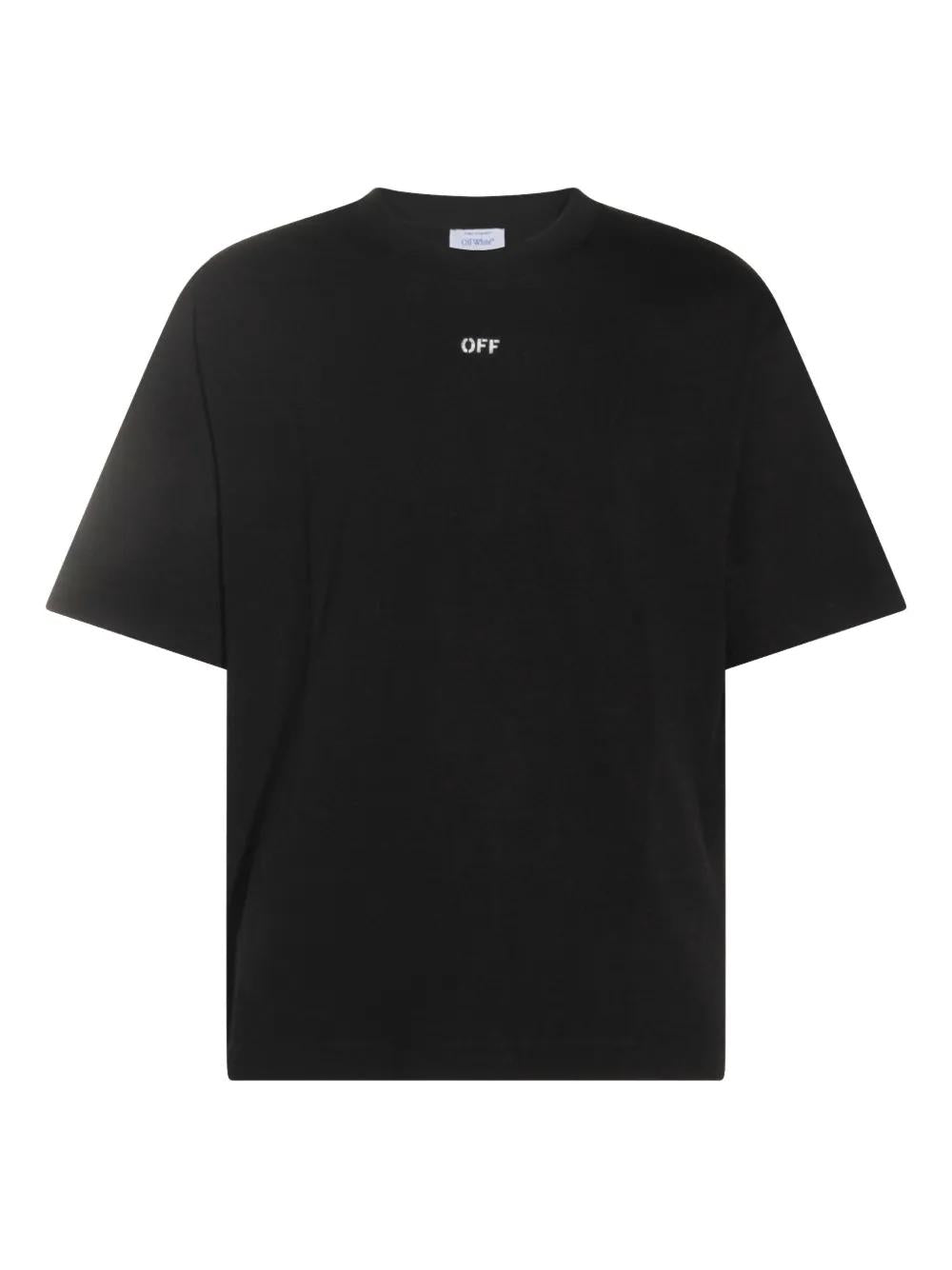 OFF-WHITE GANG BLACK T-SHIRT