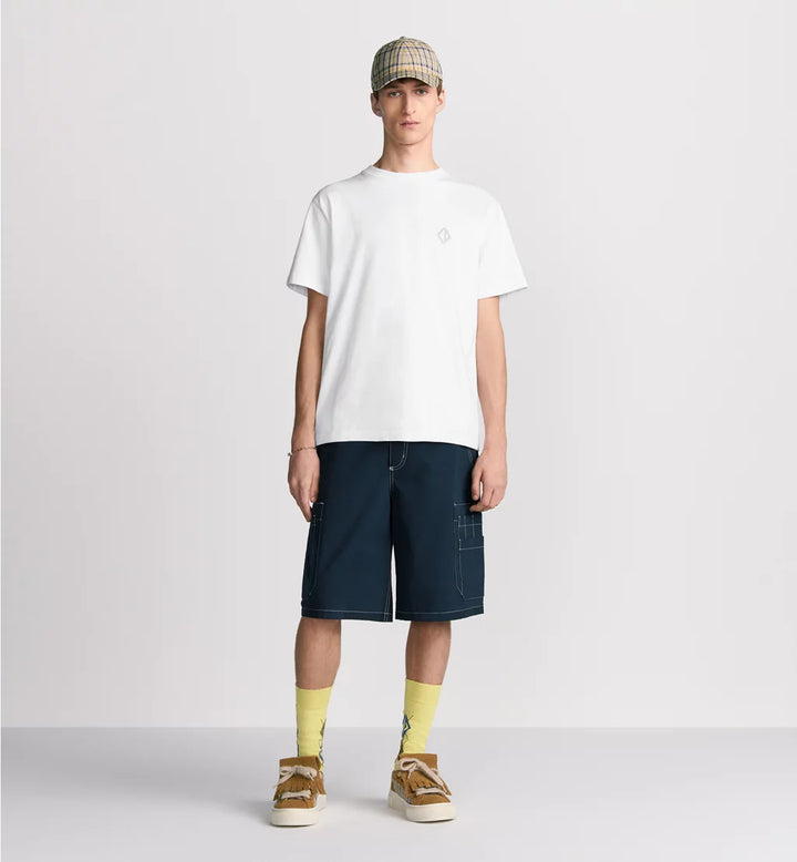 DIOR MINI LOGO REFLECTIVE T-SHIRT