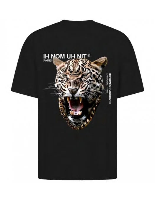 IH NOM UH NIT LEOPARD PRINTED T-SHIRT