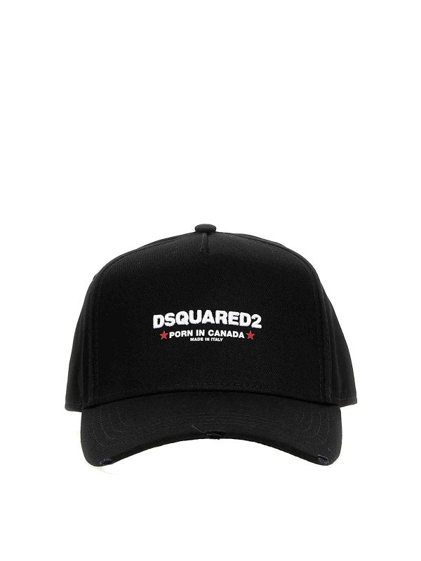 Dsquared2 x Rocco P*RN in Canada Cap in Black