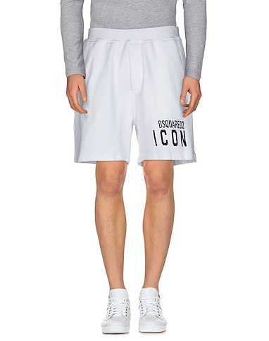 Dsquared2 Icon White Shorts
