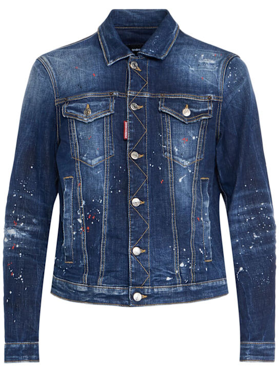 DSQUARED2 DENIM JACKET PAINTED
