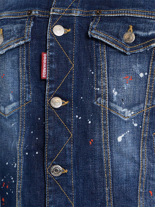 DSQUARED2 DENIM JACKET PAINTED