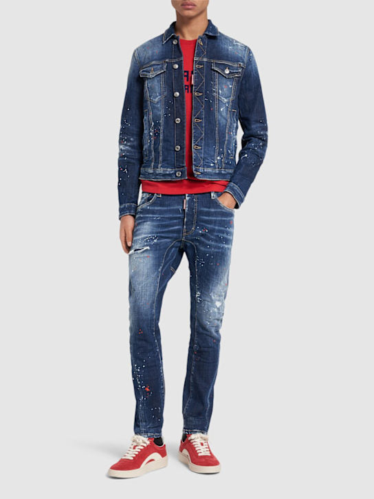 DSQUARED2 DENIM JACKET PAINTED