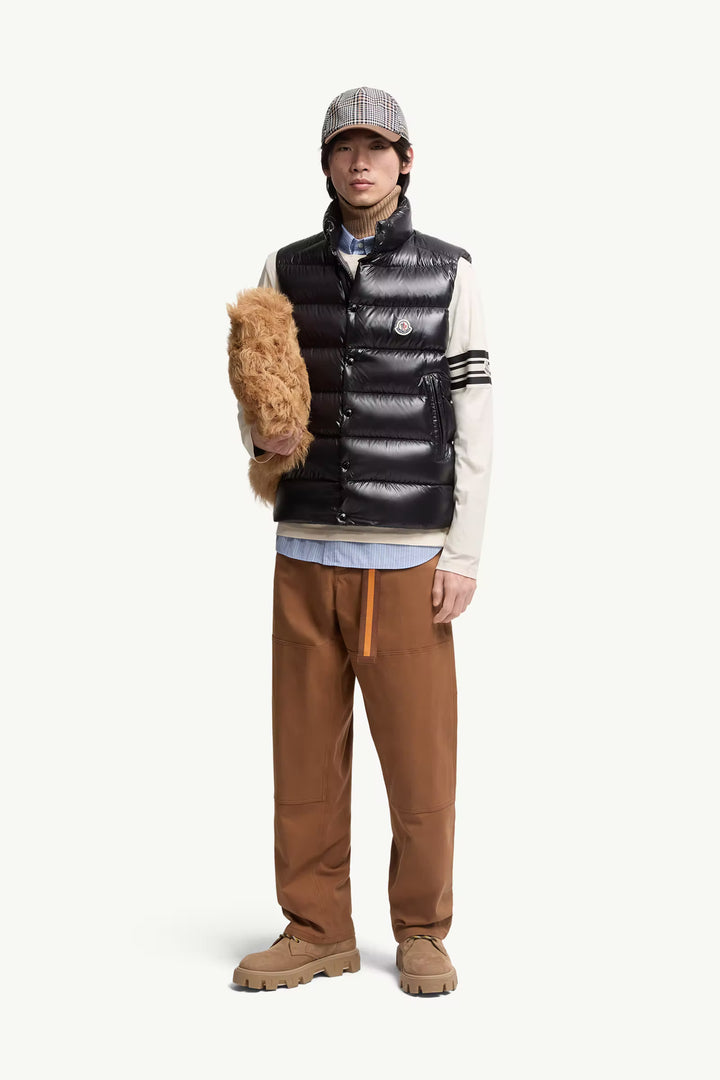 MONCLER BLACK TIBB DOWN VEST