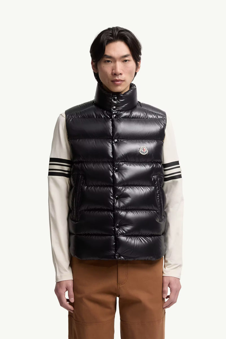 MONCLER BLACK TIBB DOWN VEST